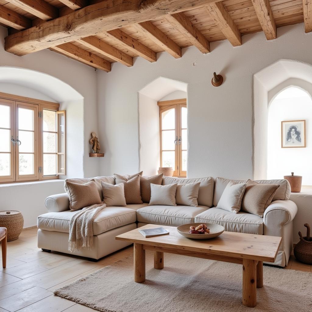 Traditional Andalusian Cave Home Interior