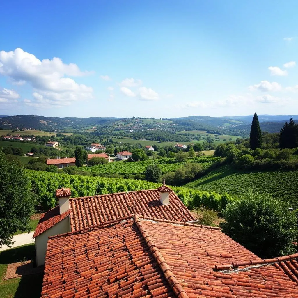 Charming Portuguese Villa with Vineyard View