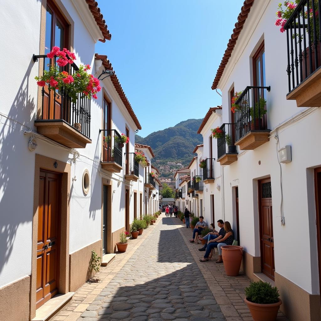 Charming street in Churriana