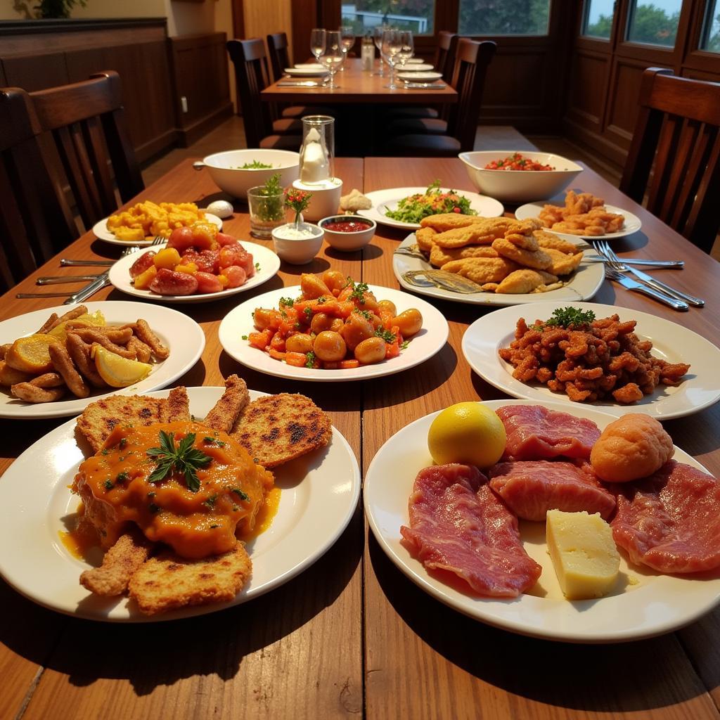 Traditional tapas in Churriana