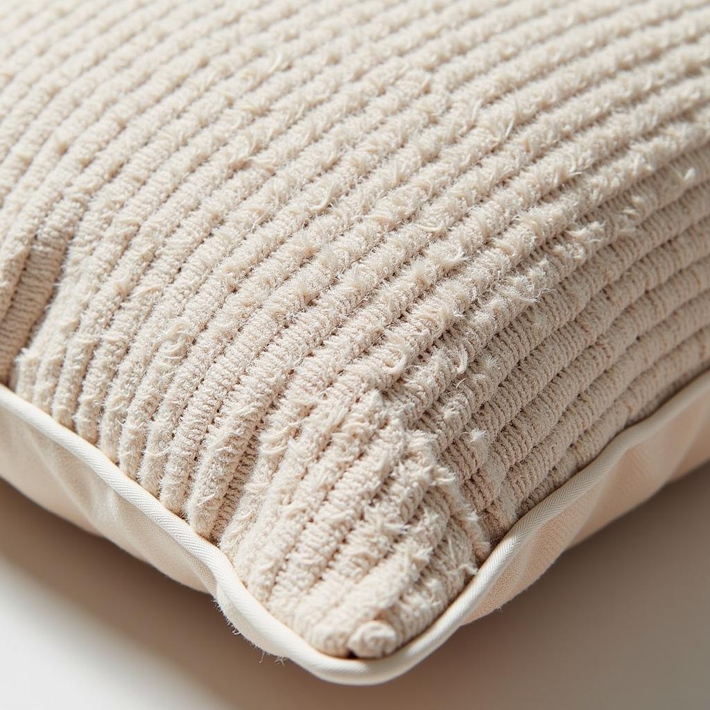 Close-up of Zara Home Cushion Detail