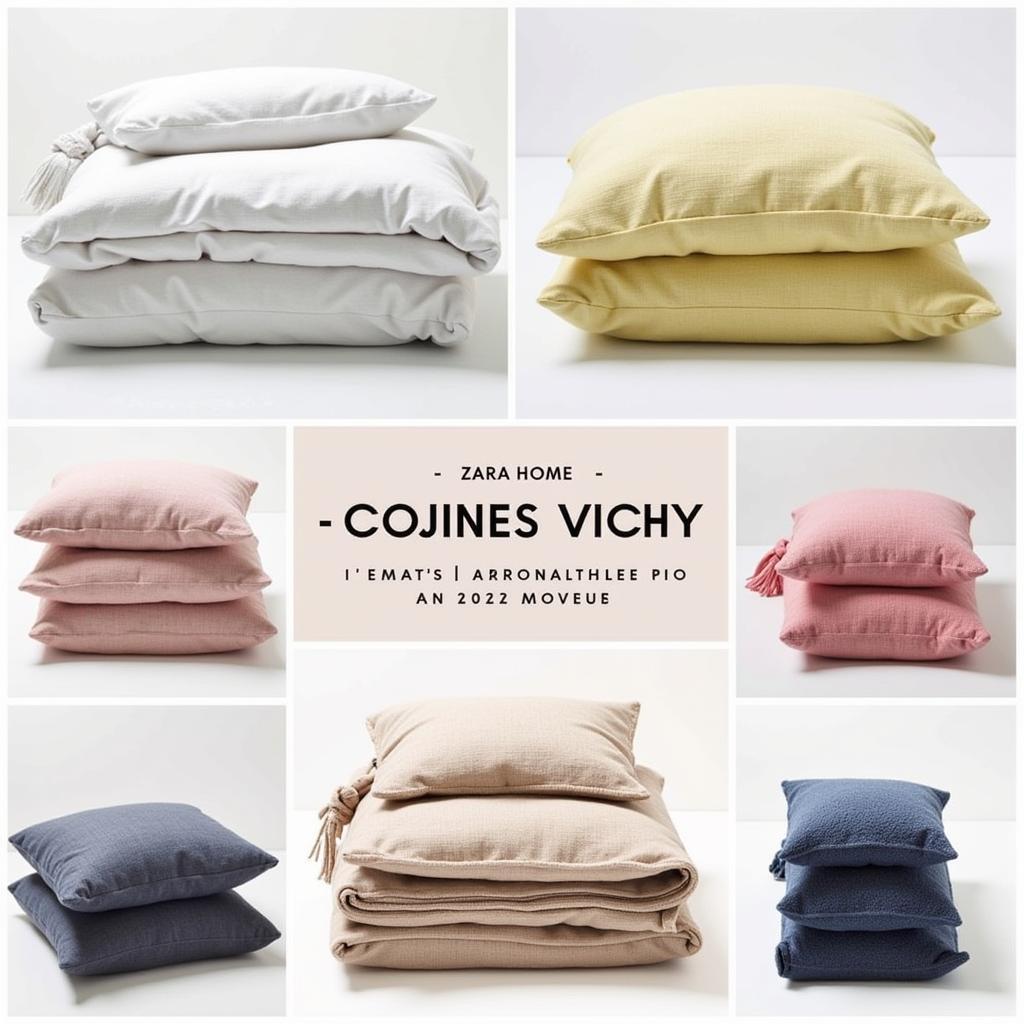 Zara Home Cojines Vichy Collection