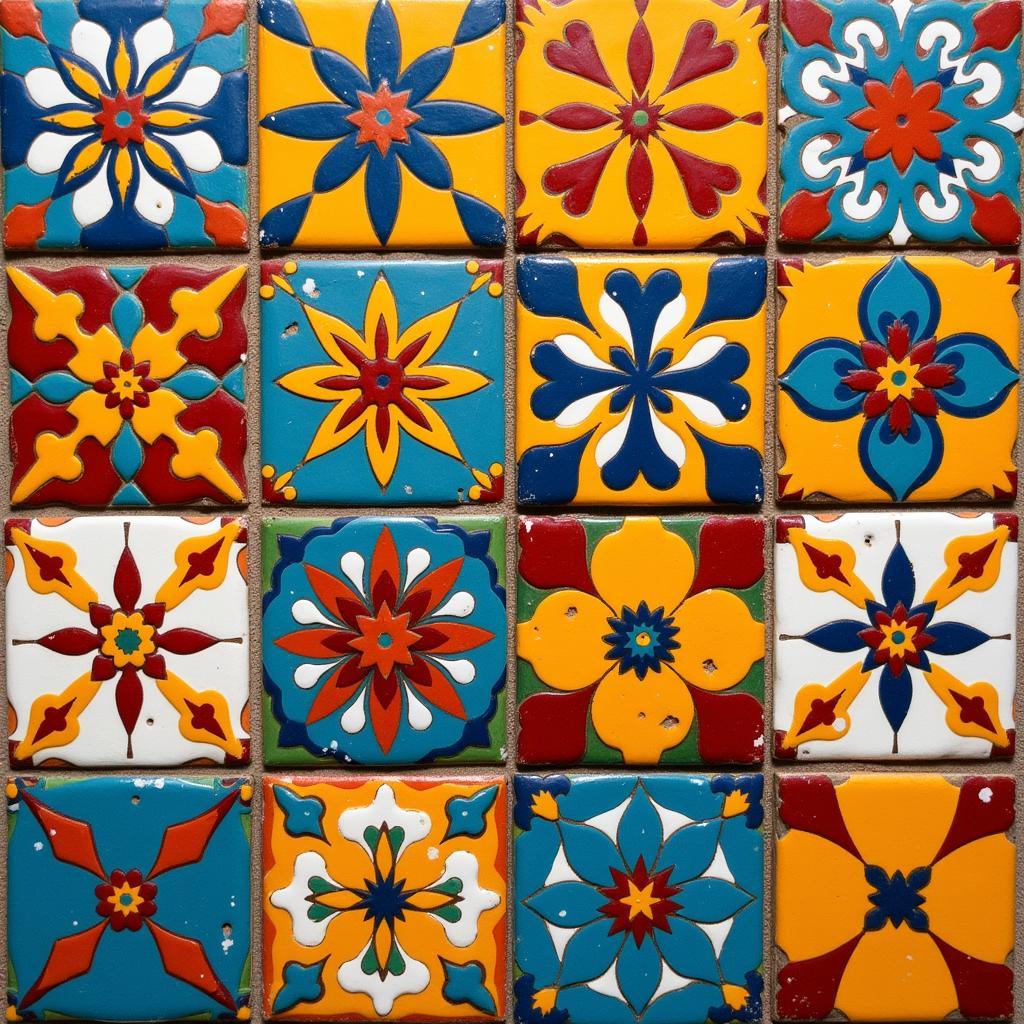 Colorful Spanish Tiles