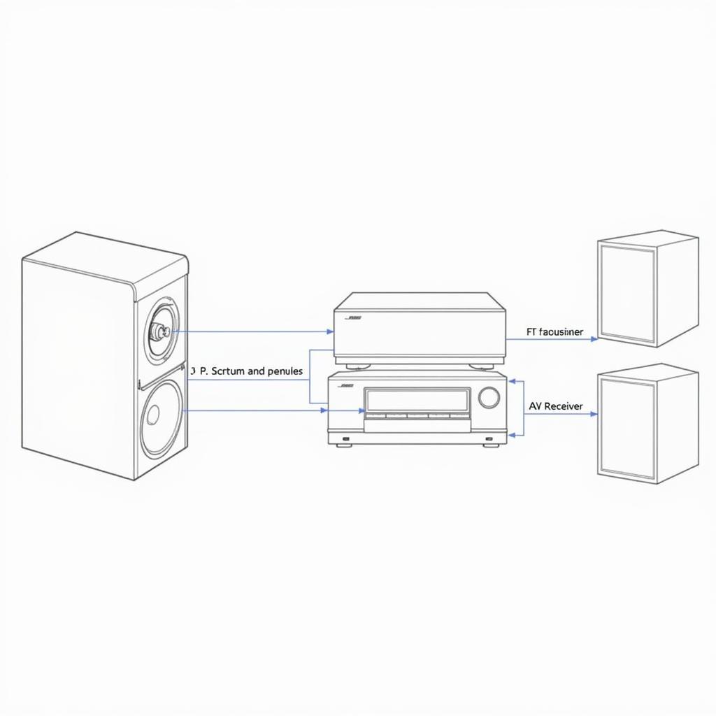 Connecting the Bose Acoustimass 10 Series V to a Receiver