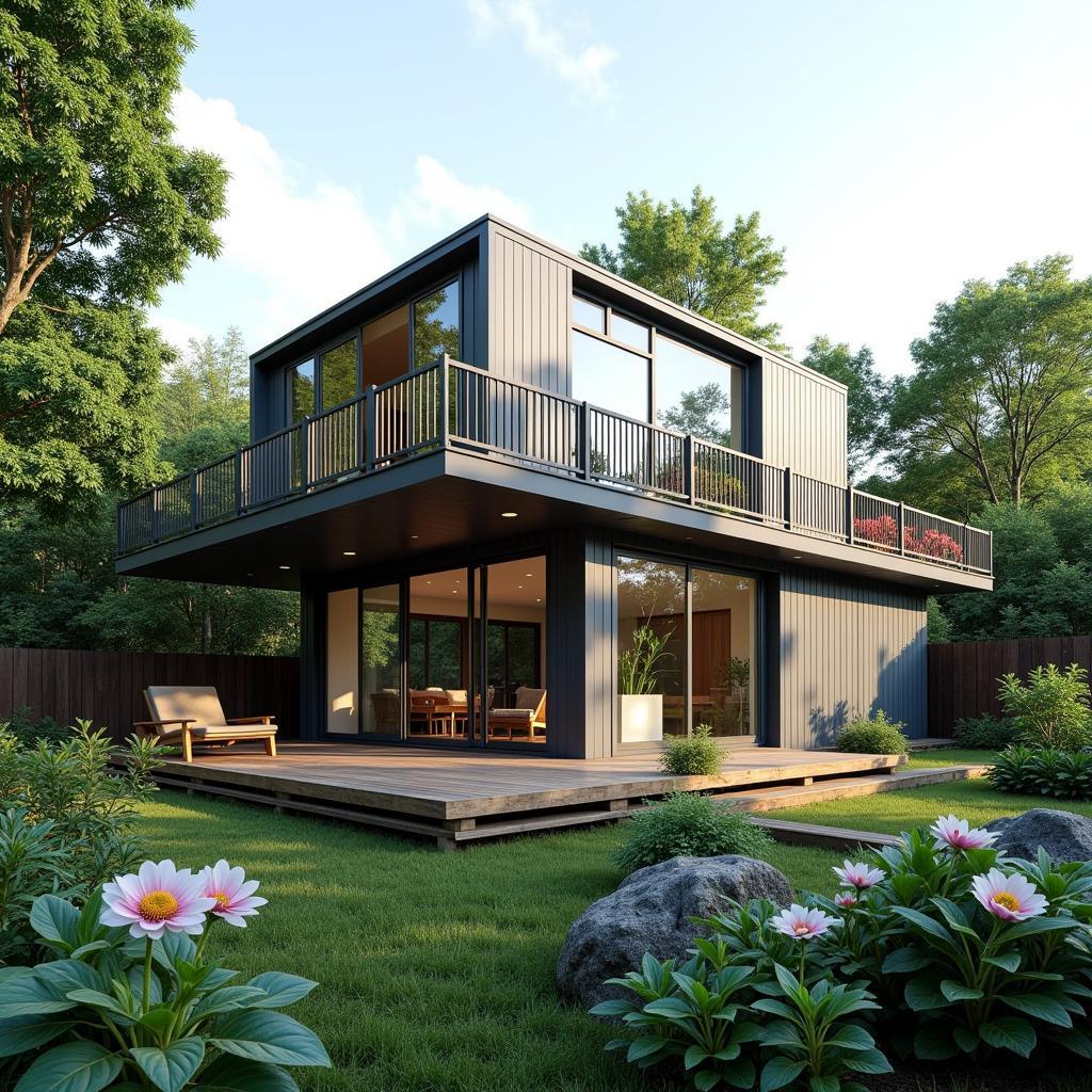 Modern Container Home Design