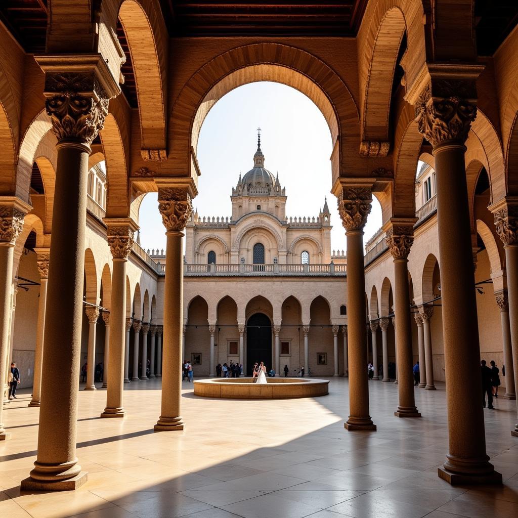 The Mezquita-Cathedral in Cordoba