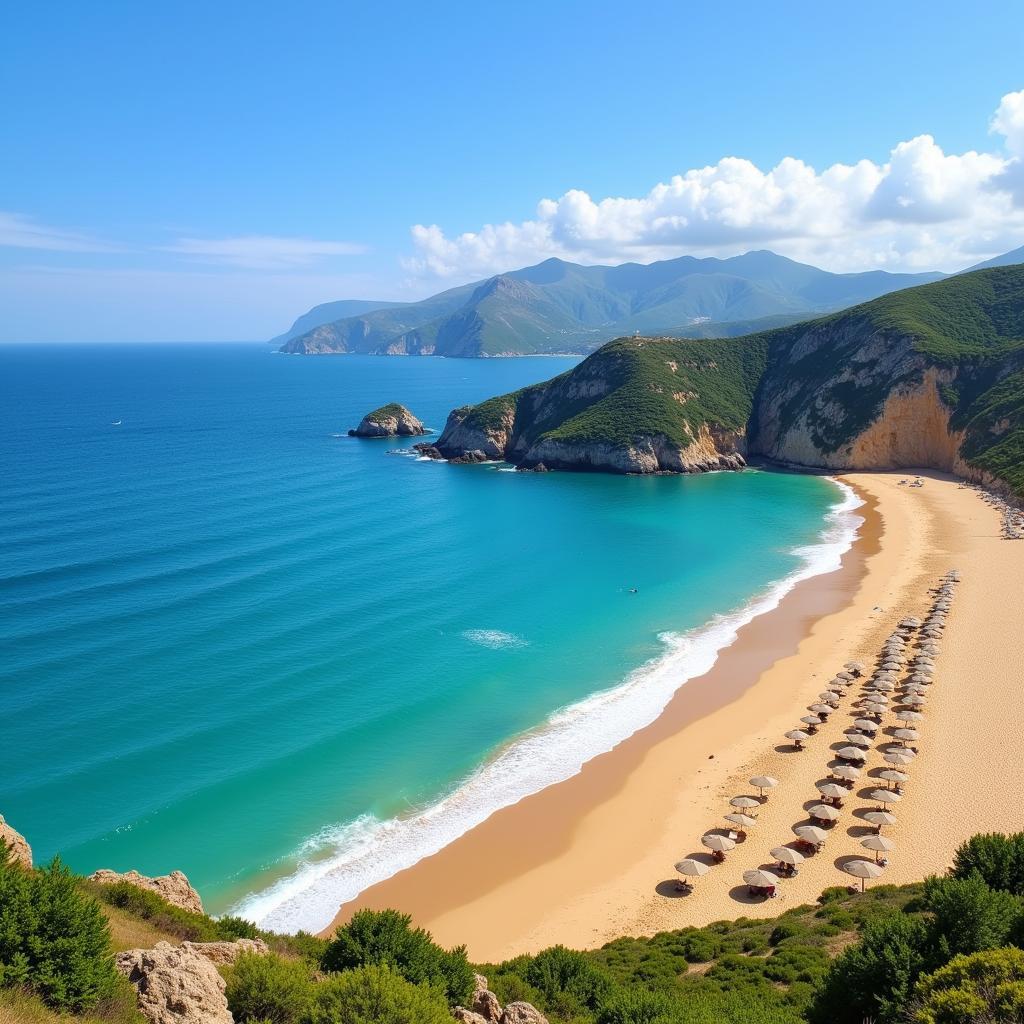 Picturesque Beach along the Costa del Azahar