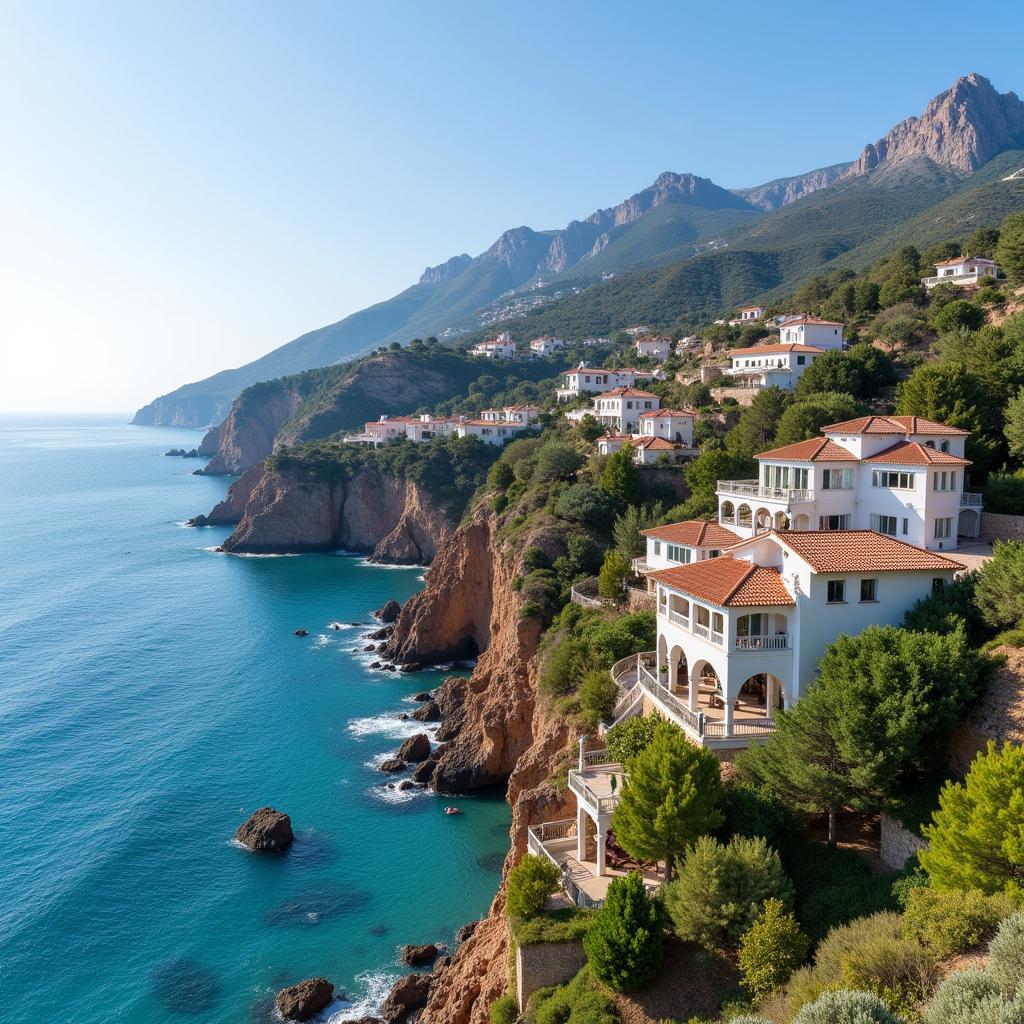 Luxury Villas Dotting the Costa del Sol Coastline