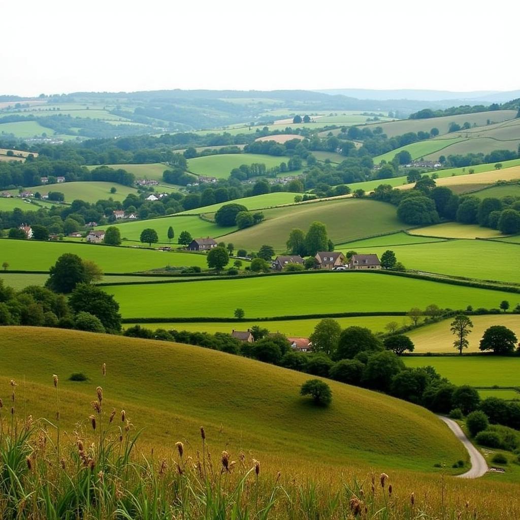 Scenic Cotswold Countryside Walk