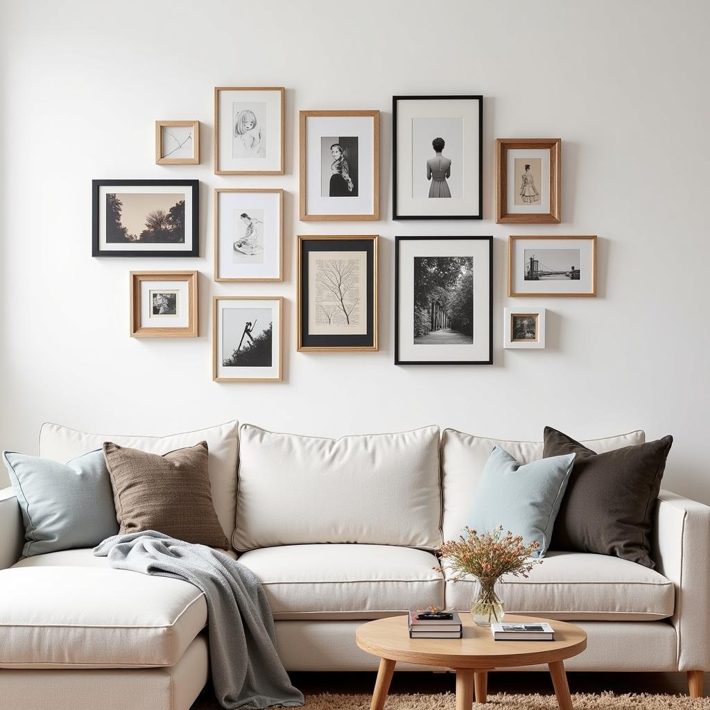 Creating a Gallery Wall with Zara Home Portaretratos