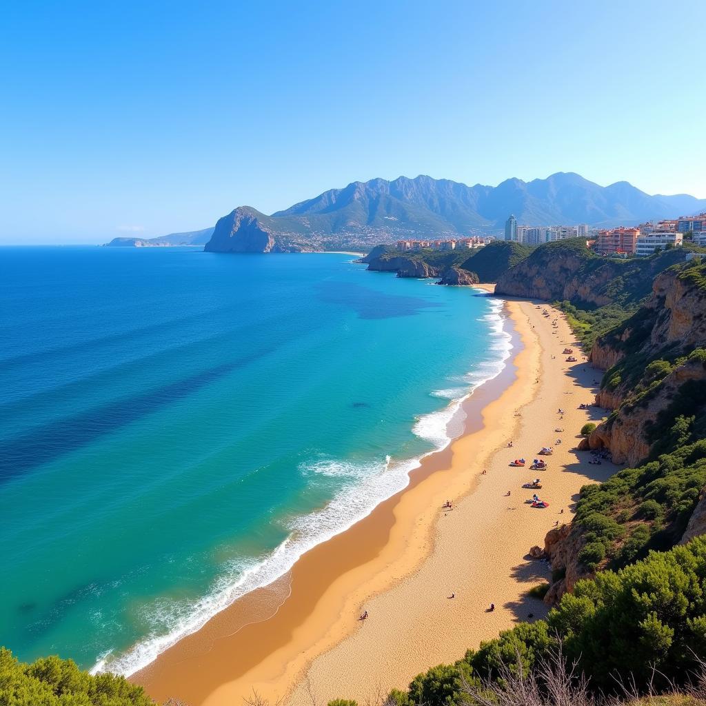 Denia Coastline Panorama