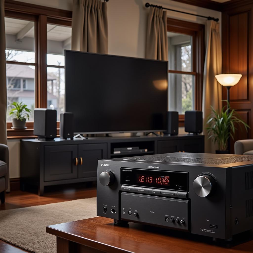 Denon home cinema setup