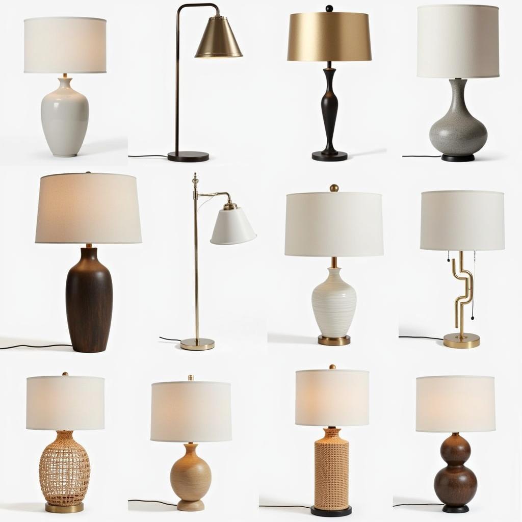 Different Styles of Zara Home Table Lamps