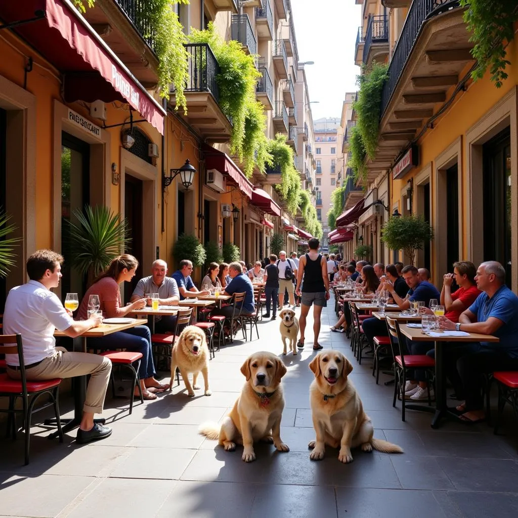 Dog-Friendly Terrace in Barcelona