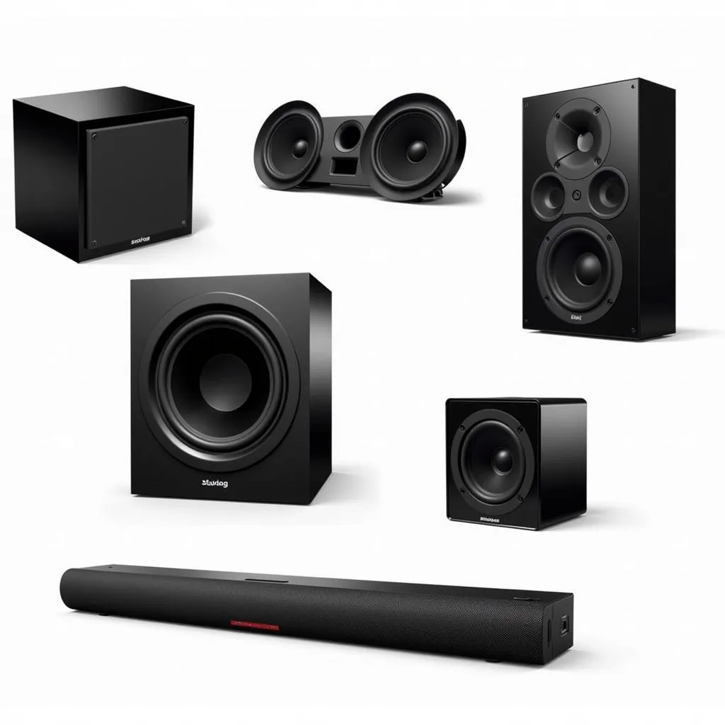 Different types of Dolby Atmos enabled speakers