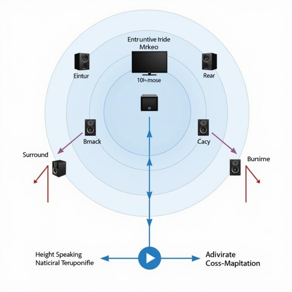 Dolby Atmos home cinema setup diagram