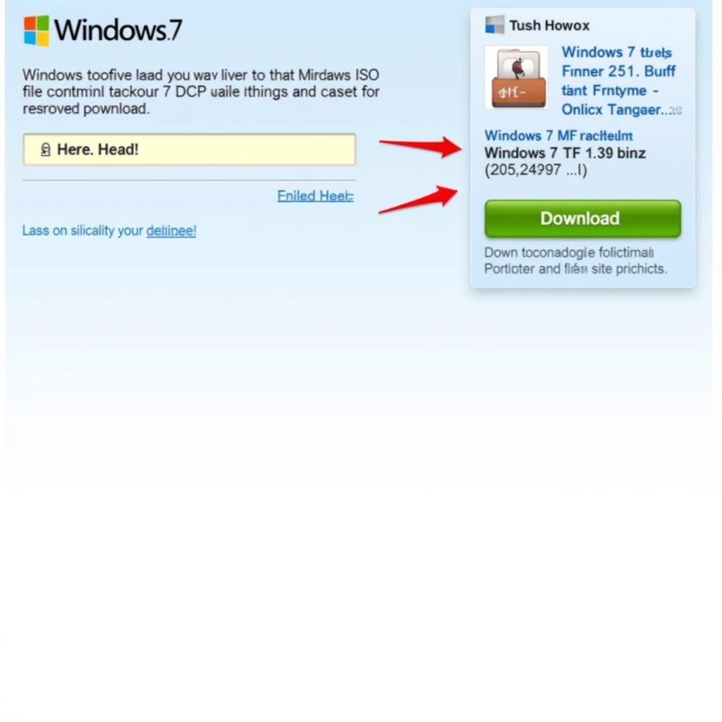 Downloading a Windows 7 ISO file