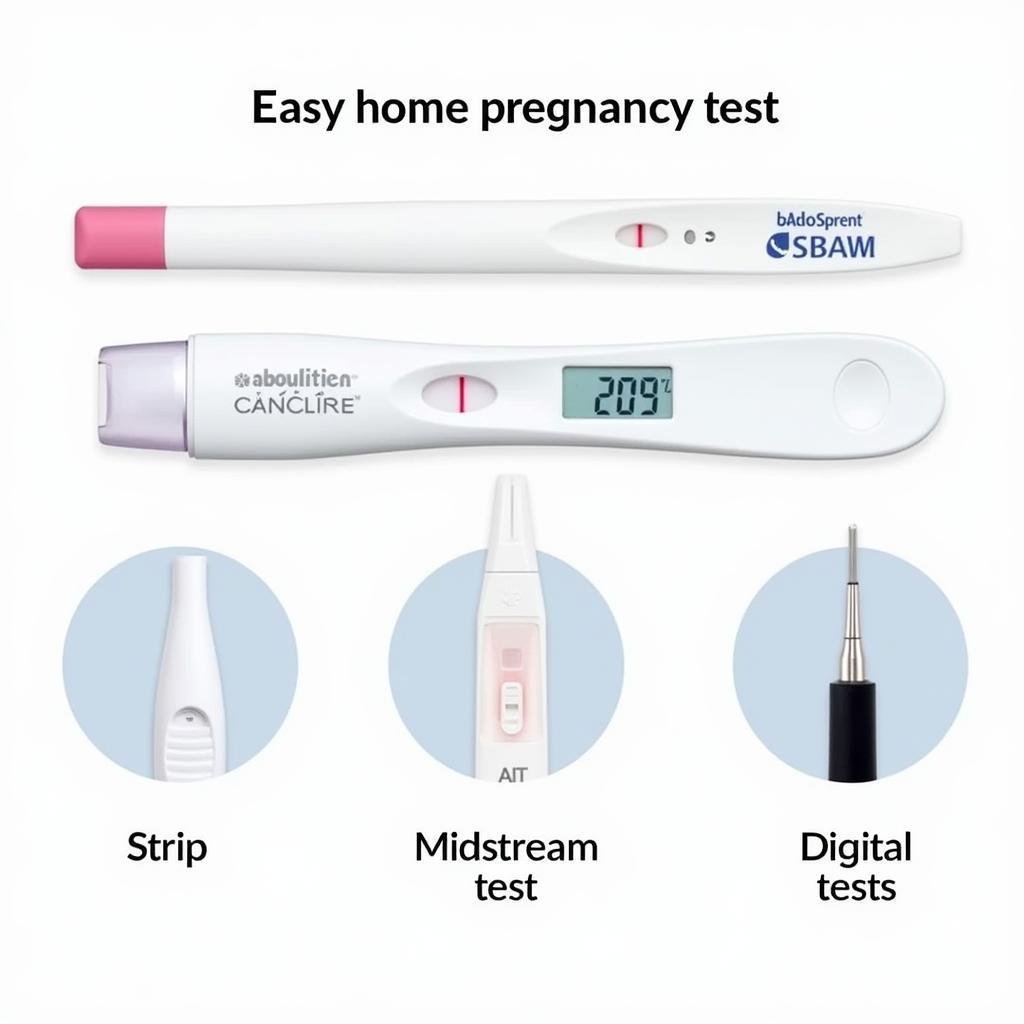 Different Types of Easy Home Pregnancy Tests