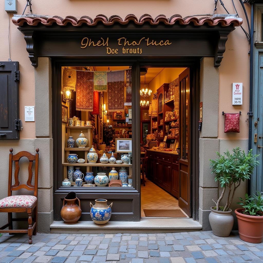 Local boutique in El Born district, Barcelona