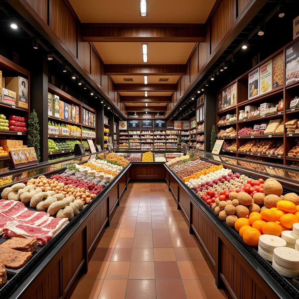 Gourmet Food Hall at El Corte Inglés