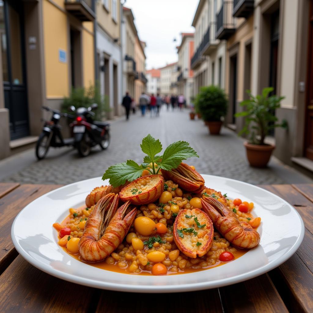 Enjoying Cantabrian Cuisine at a Local Restaurant