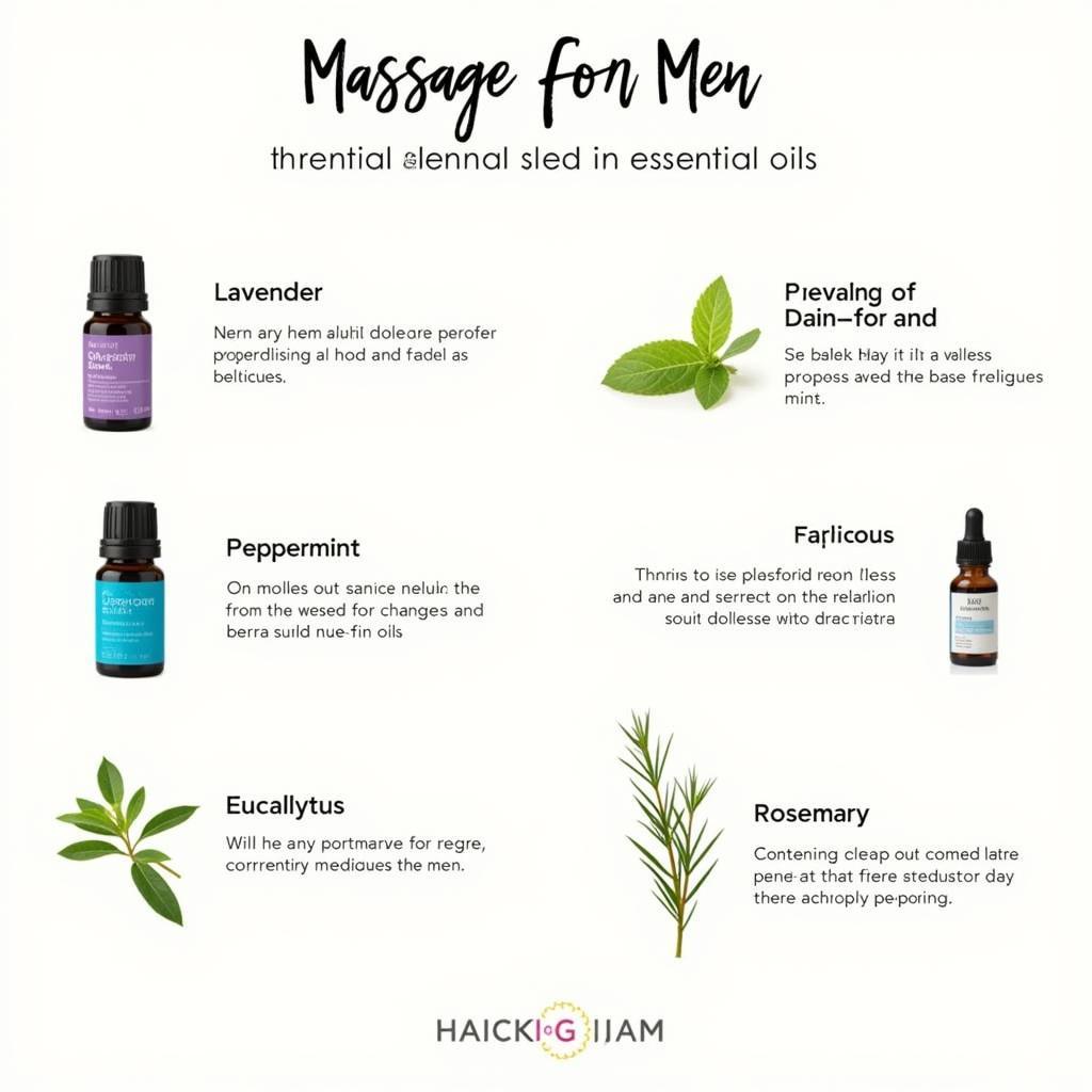 Essential Oils for Men's Massage