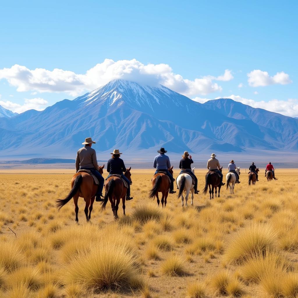 Horseback Riding at an Estancia