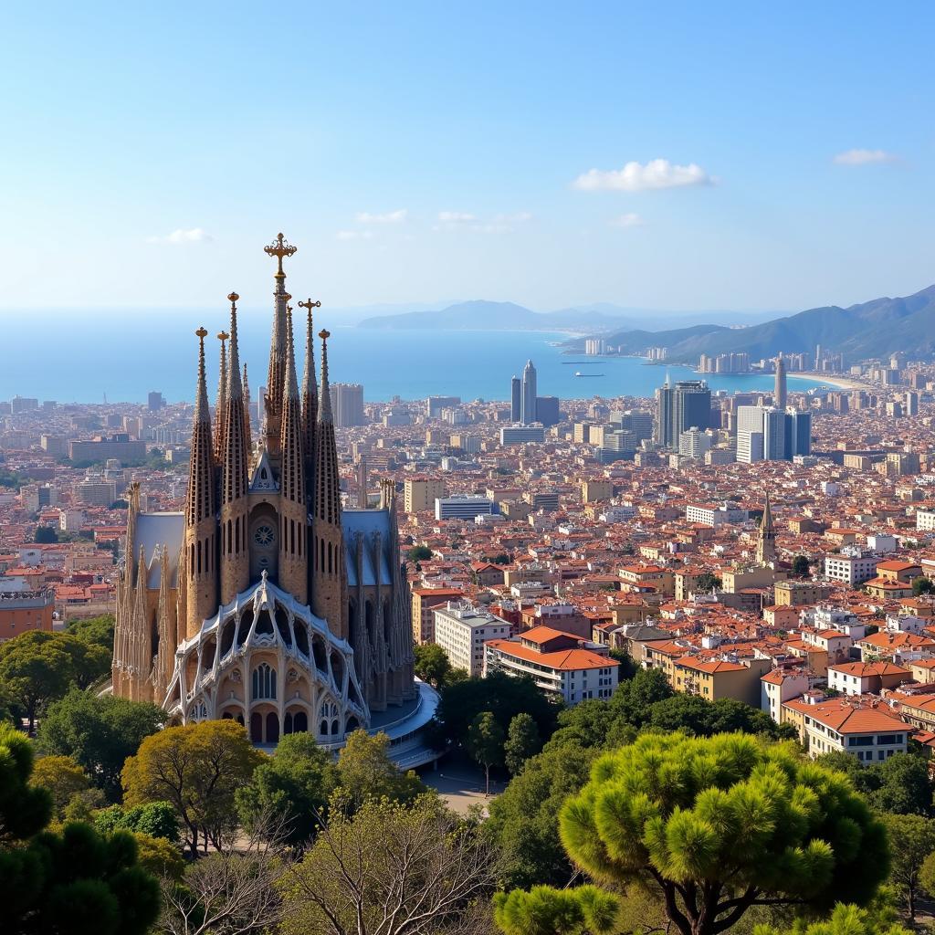 Discovering the beauty of Barcelona