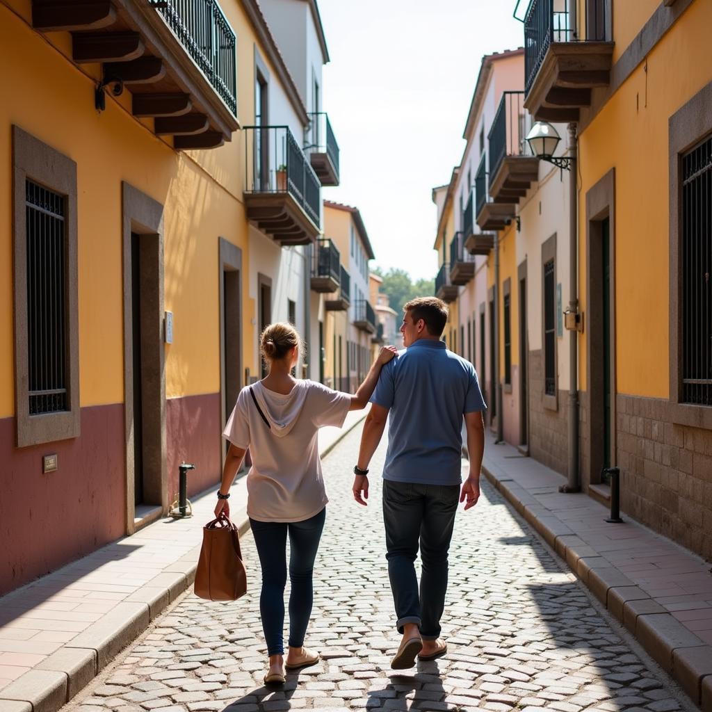 Exploring Linares with a Local Host