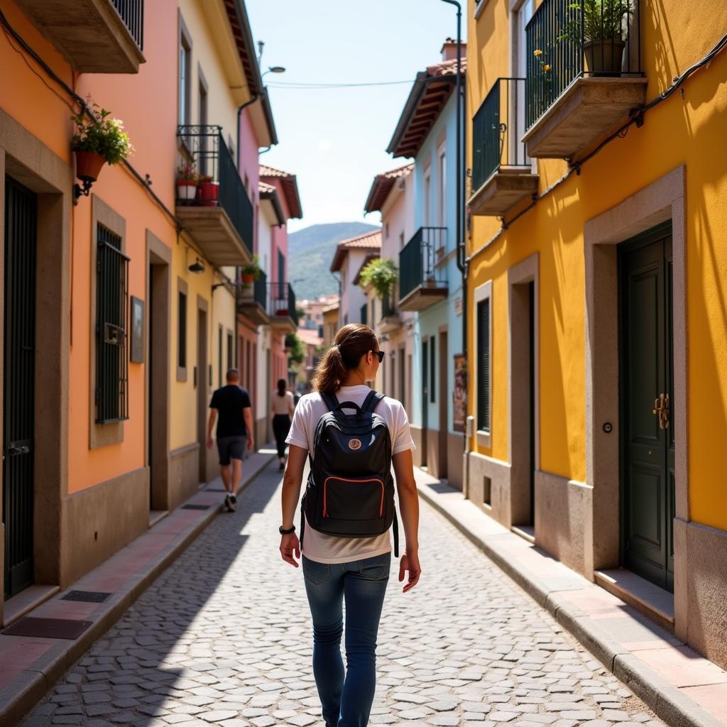 Exploring a Charming Spanish Town