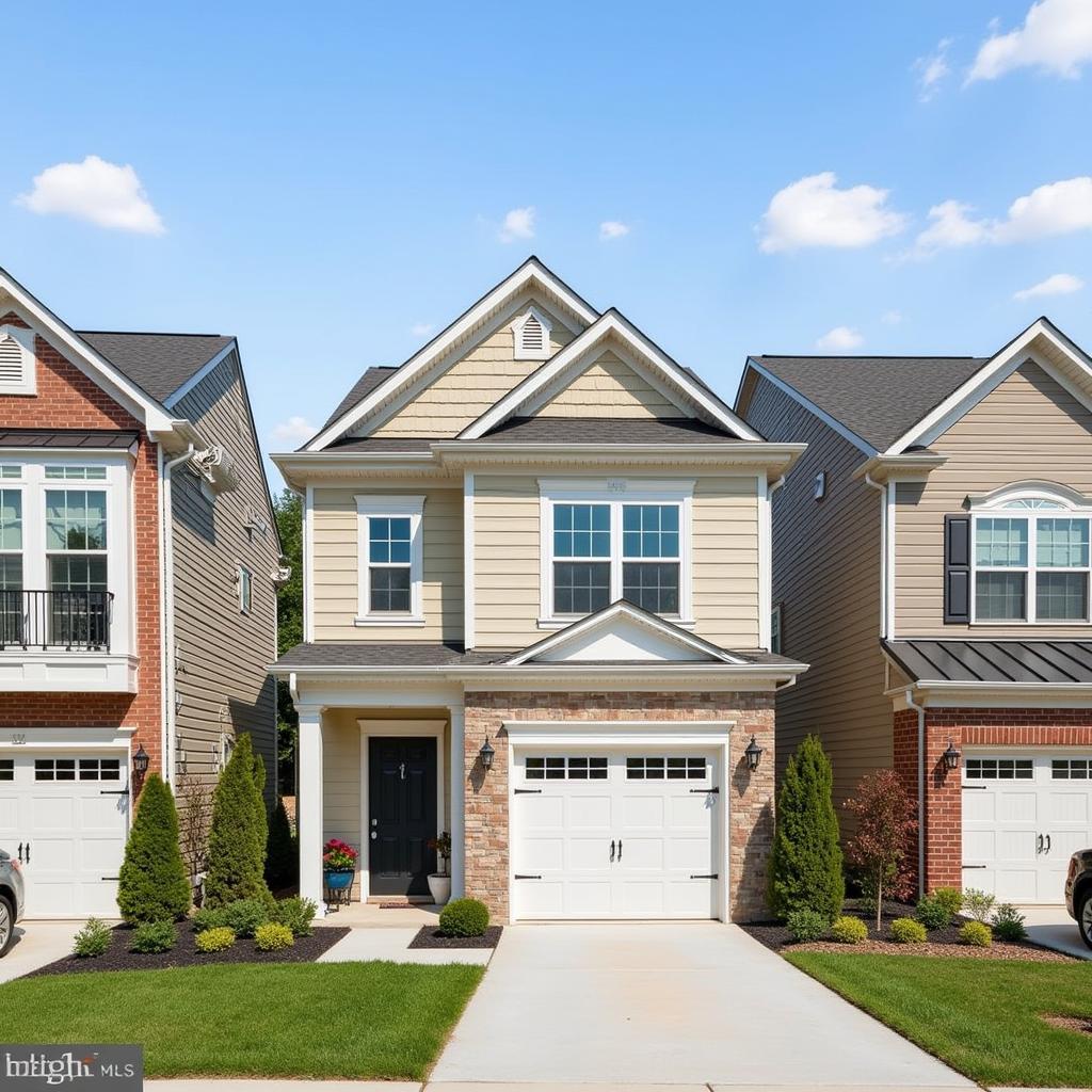 Modern Fairfax City Townhomes