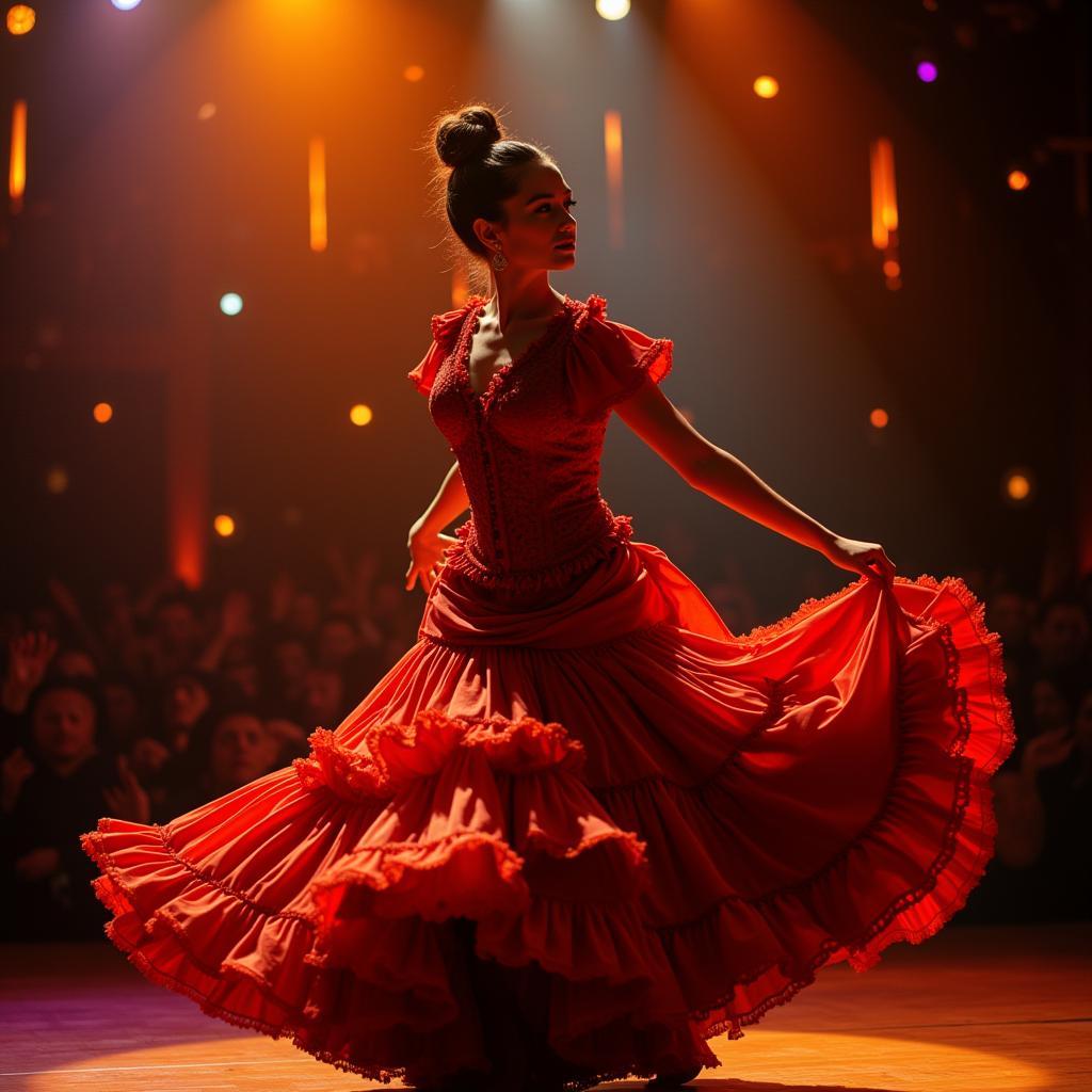 Flamenco performance in Seville