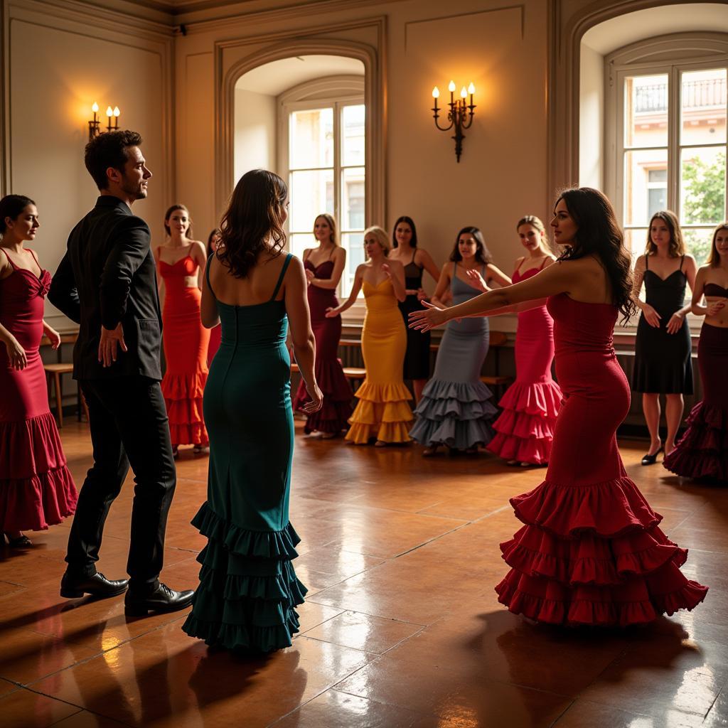 Flamenco Dance Class in Seville