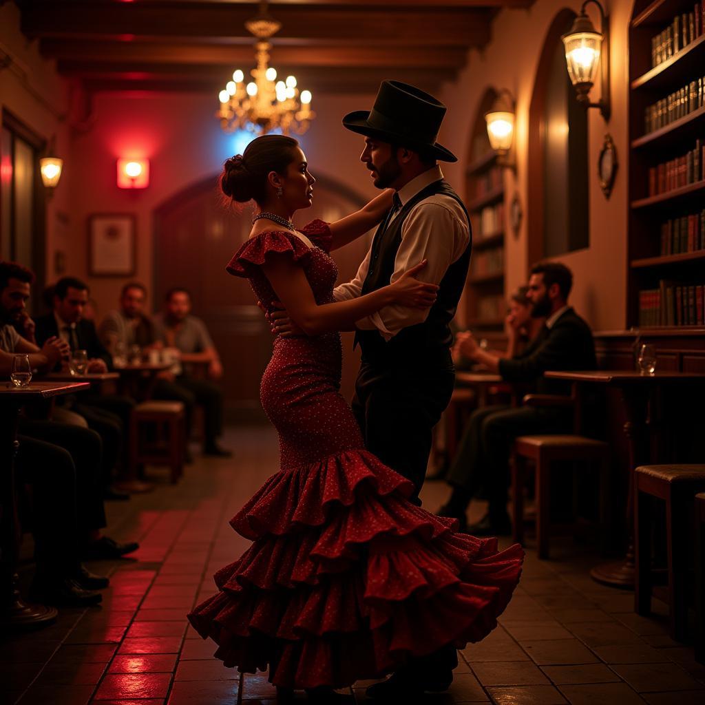 Flamenco dancer in Seville