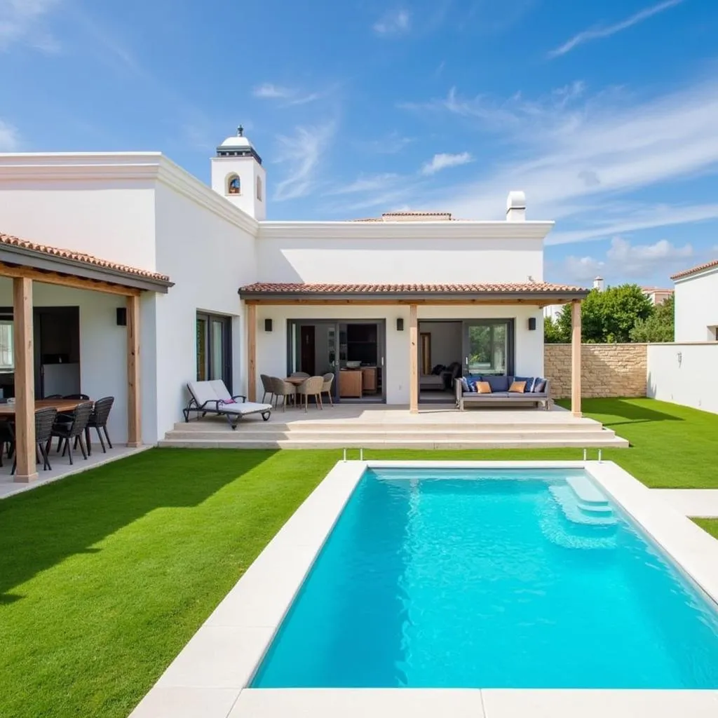 Luxury Villa with Private Pool in El Cotillo