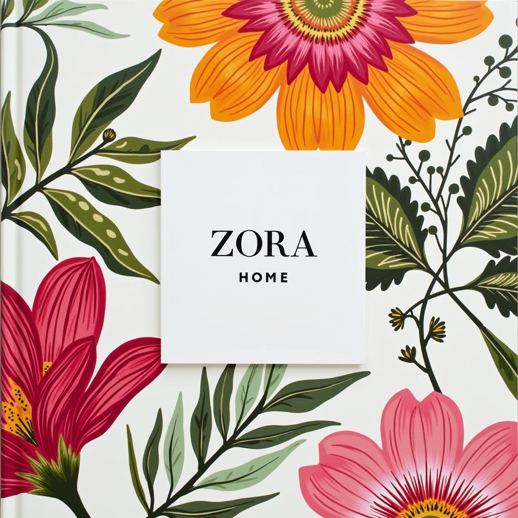 Floral Funda Cojín from Zara Home