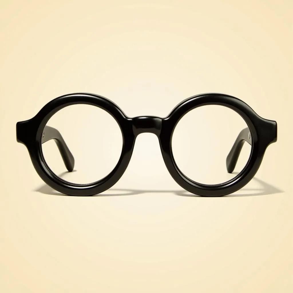 Homer Simpson Glasses with Round Frames