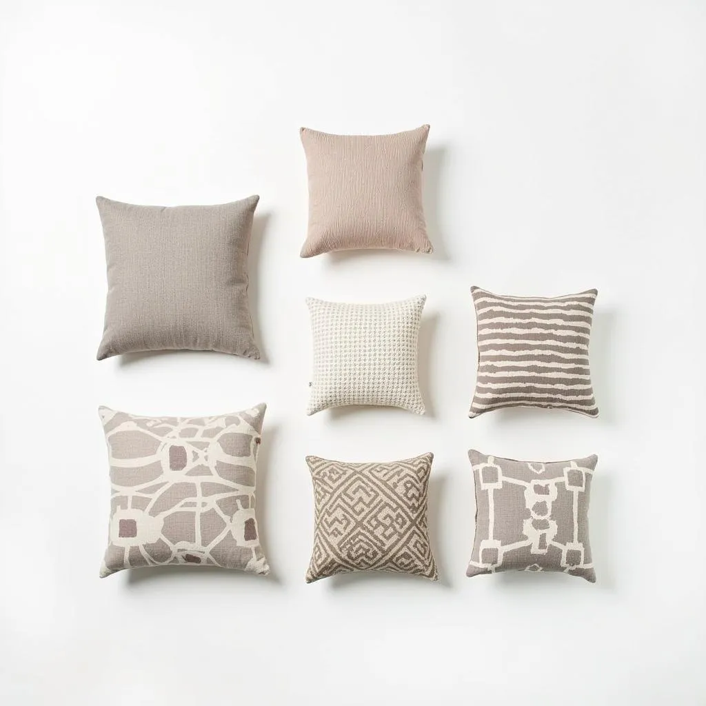 Zara Home geometric cushions