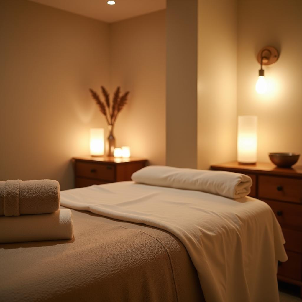 Serene treatment room at the glk premier the home suites & spa