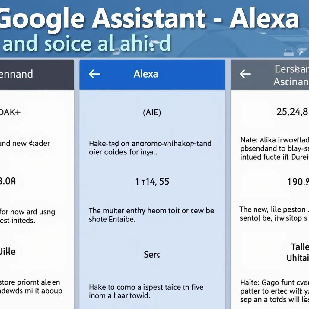 Google Assistant, Alexa, and Siri Voice Commands