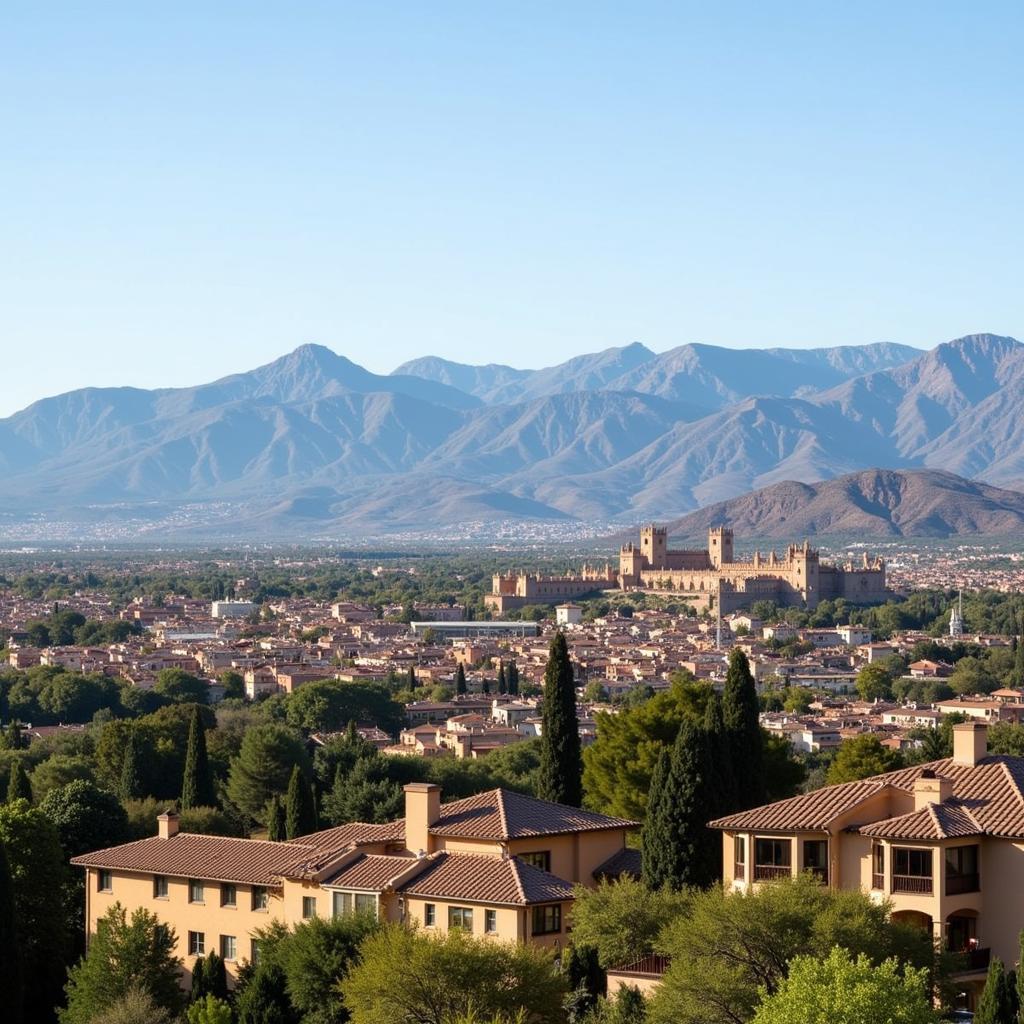 View of the Alhambra from Gran Via 47 Homes