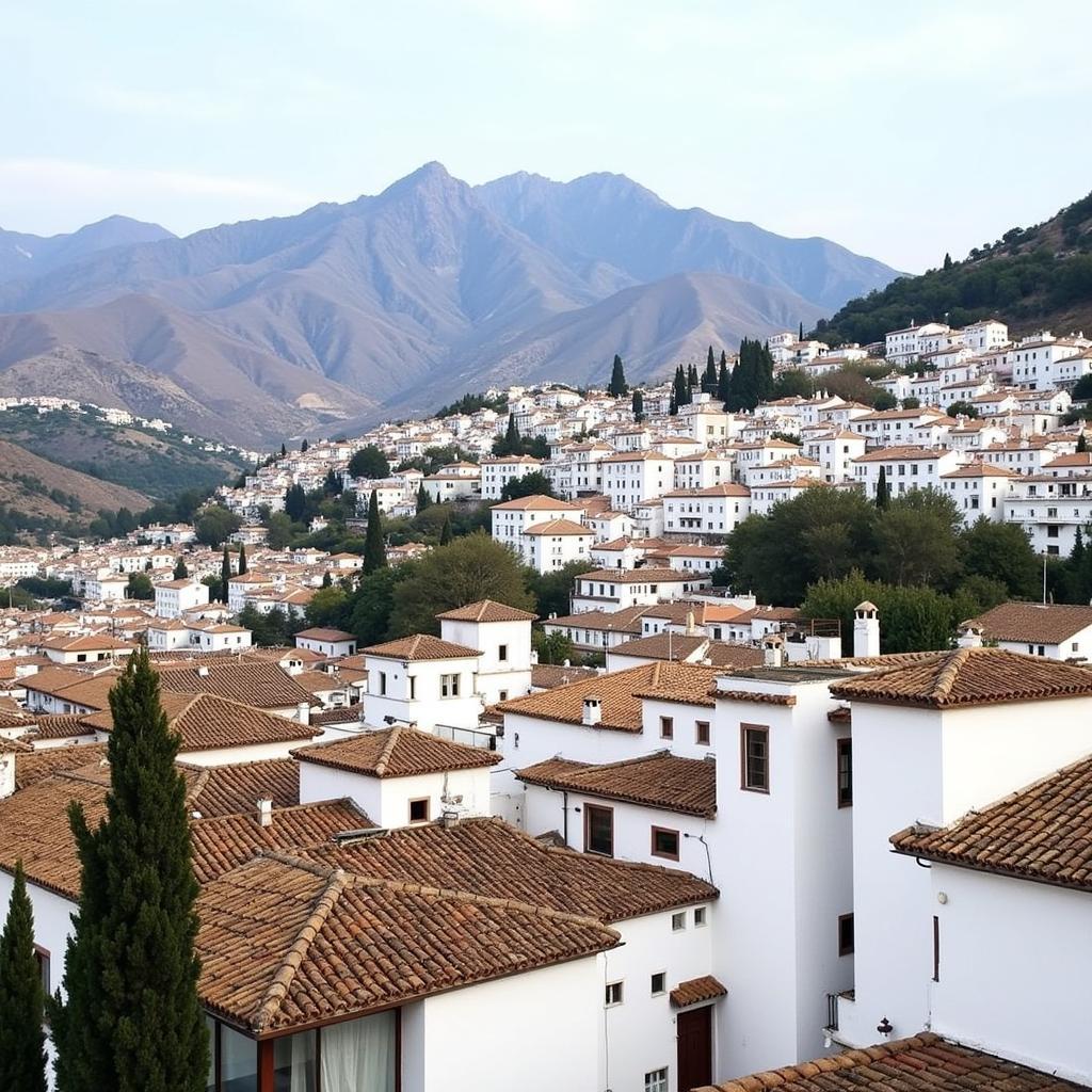 Stunning view of the Albaicín from a Granada home