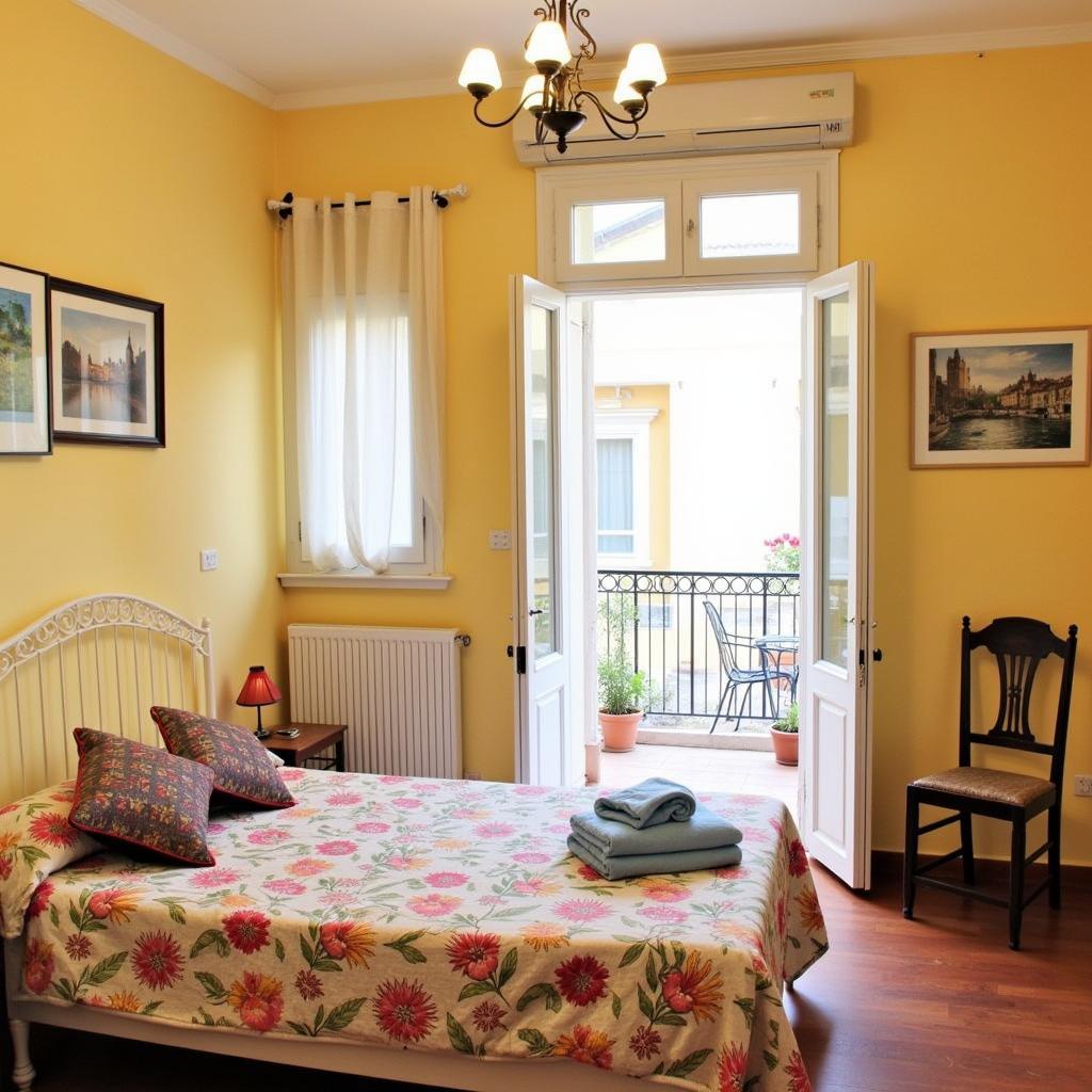 A Comfortable and Welcoming Homestay Room in Granada