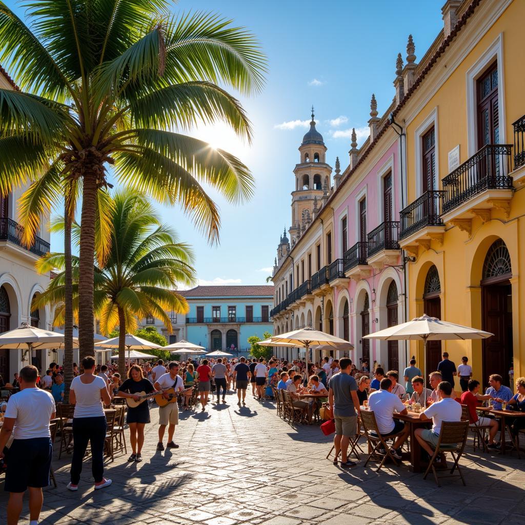 Plaza Mayor in Granada