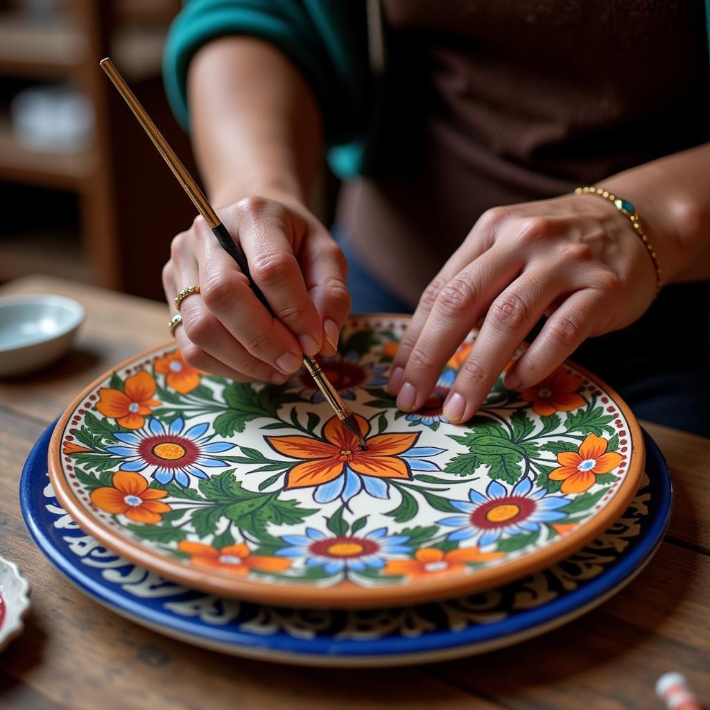 Hand-painted Ceramics in Sofia