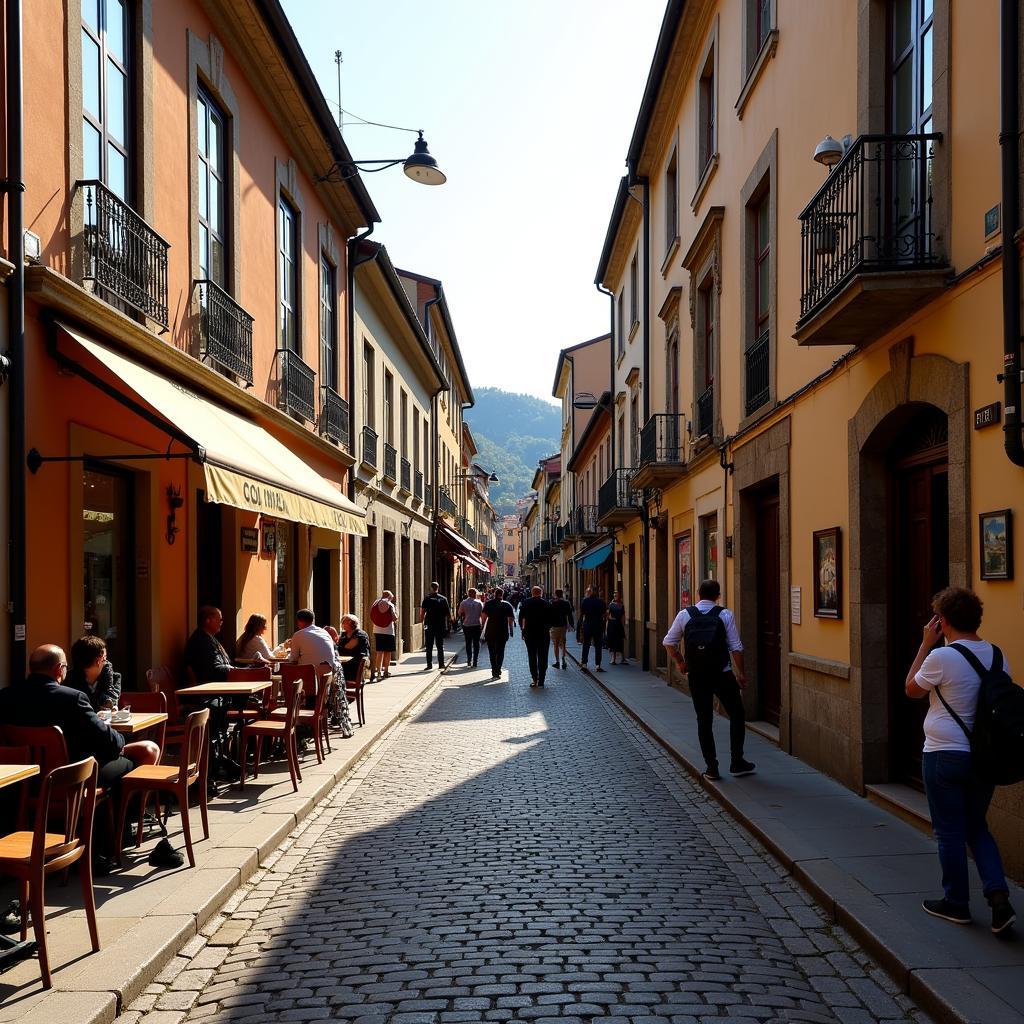 Exploring the Historic Streets near Hiper Home Arrasate