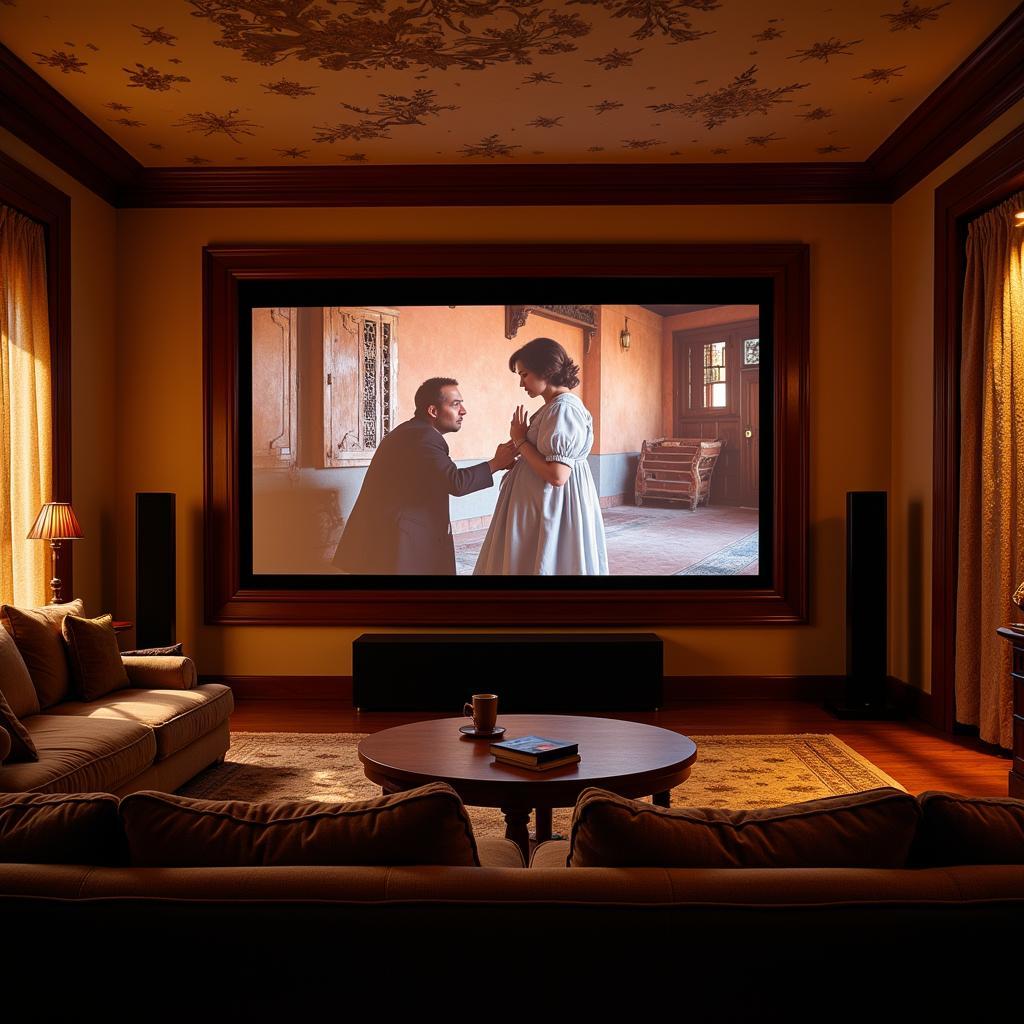 Immersive home cinema experience