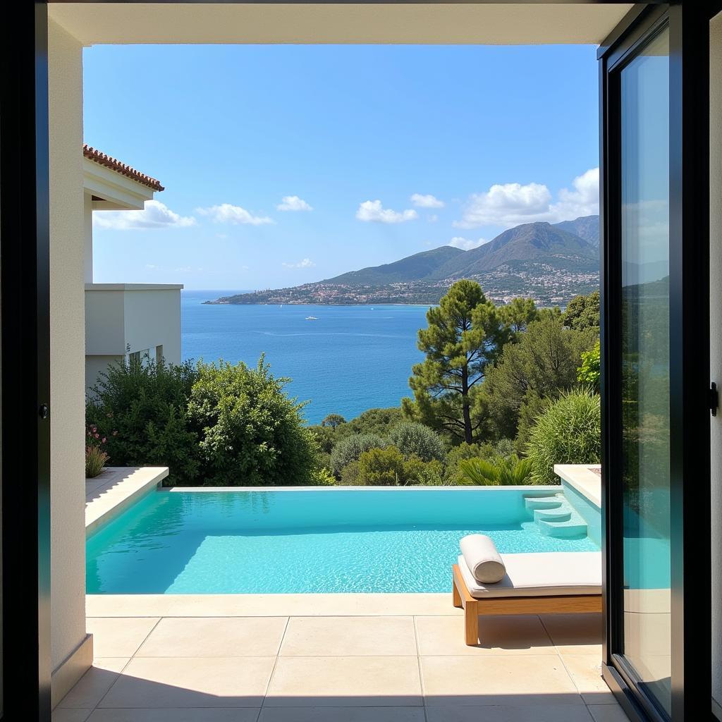 Breathtaking view from a Home Clara property in Marbella