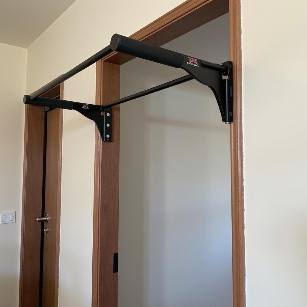 Pull-up Bar Installation in Home Gym 