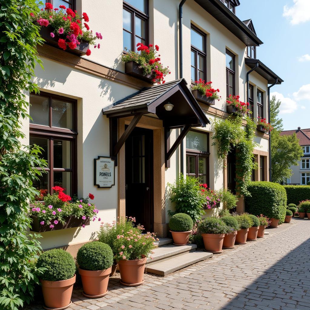 Charming facade of Home Hotel Arcachon